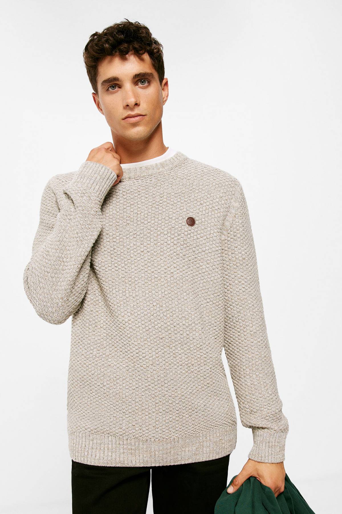 Sweater con Textura Springfield | Deprati Tienda Online