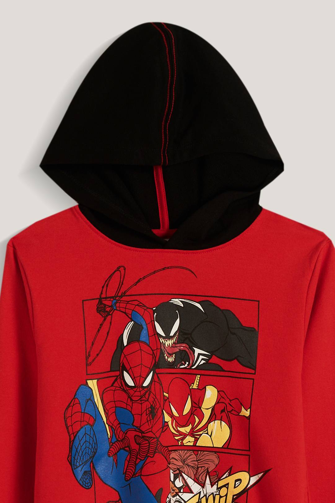 Spiderman best sale con sudadera