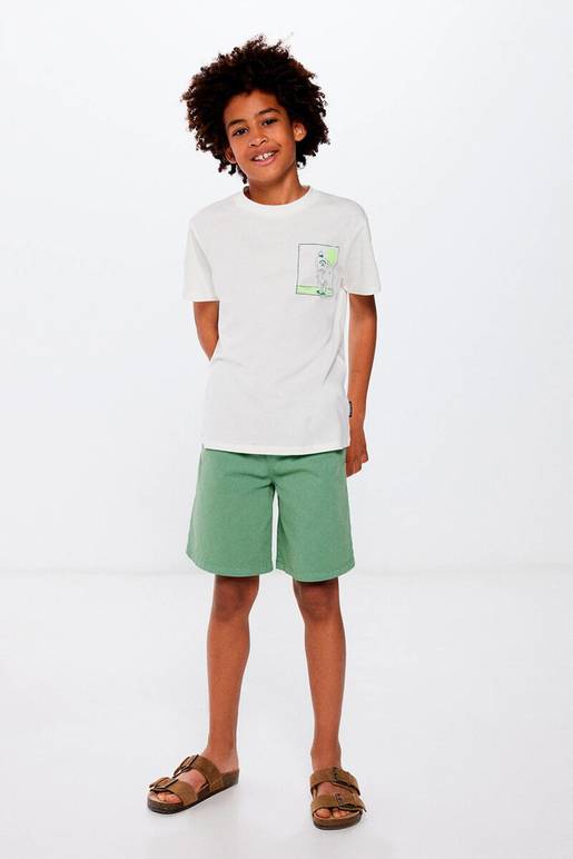 Bermuda Unicolor Springfield Kids De Prati Tienda Online