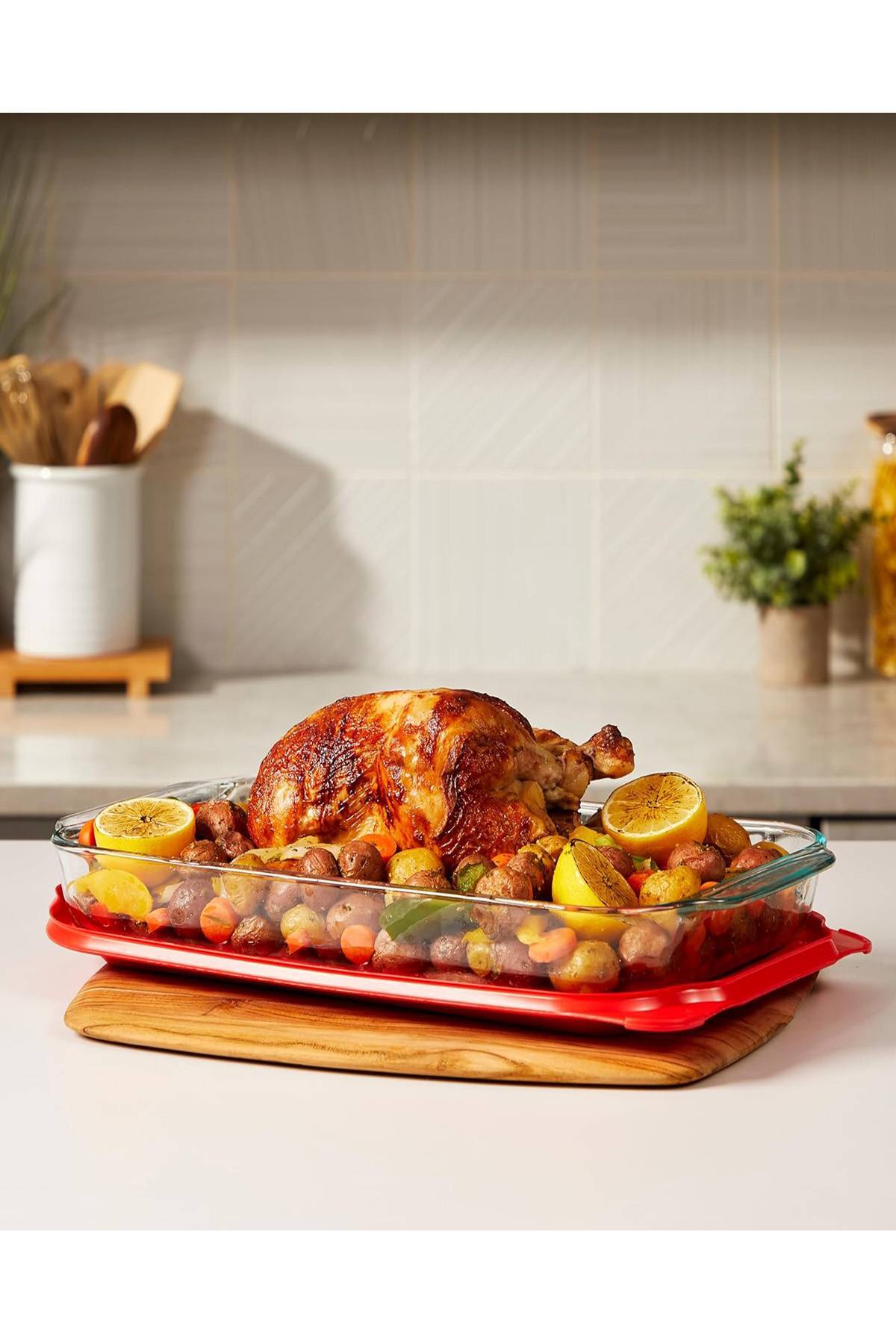 Recipiente con Tapa Pyrex litros Deprati Tienda Online