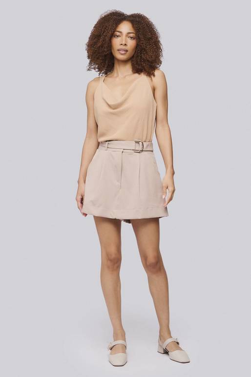 Short con falda sales