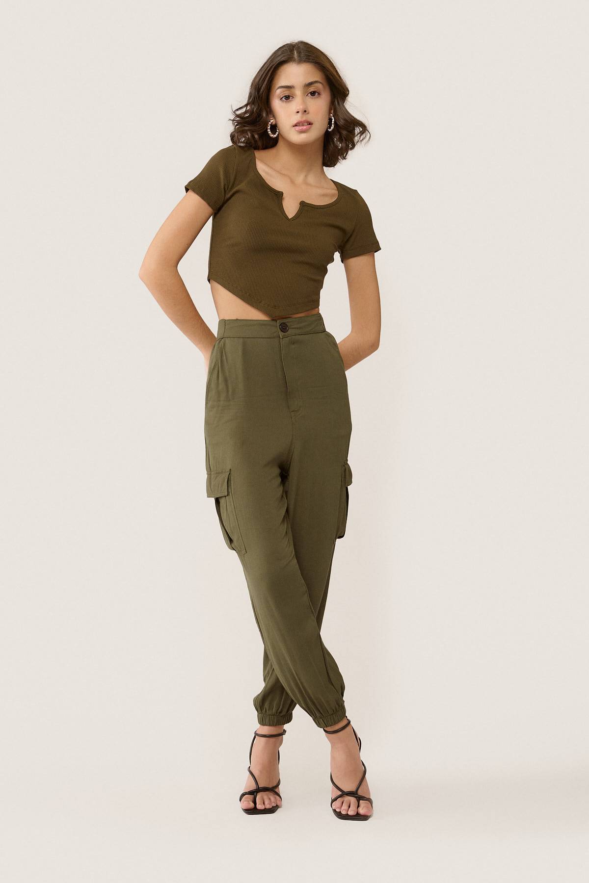 Drill Joggers Camuflados Mujer Pantalones Camuflados Para Mujer