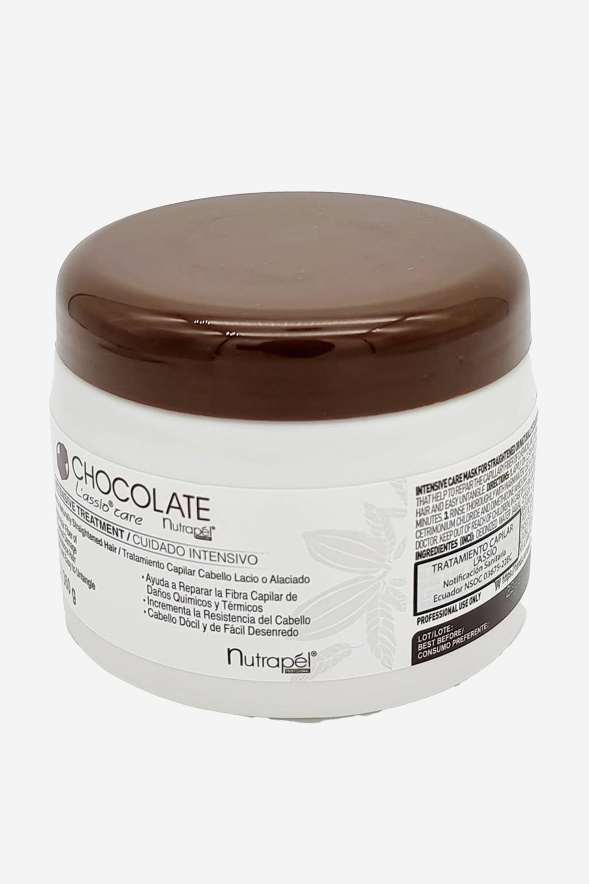 Alaciado Temporal Crema Alaciadora Nutrapel Chocolate Hair