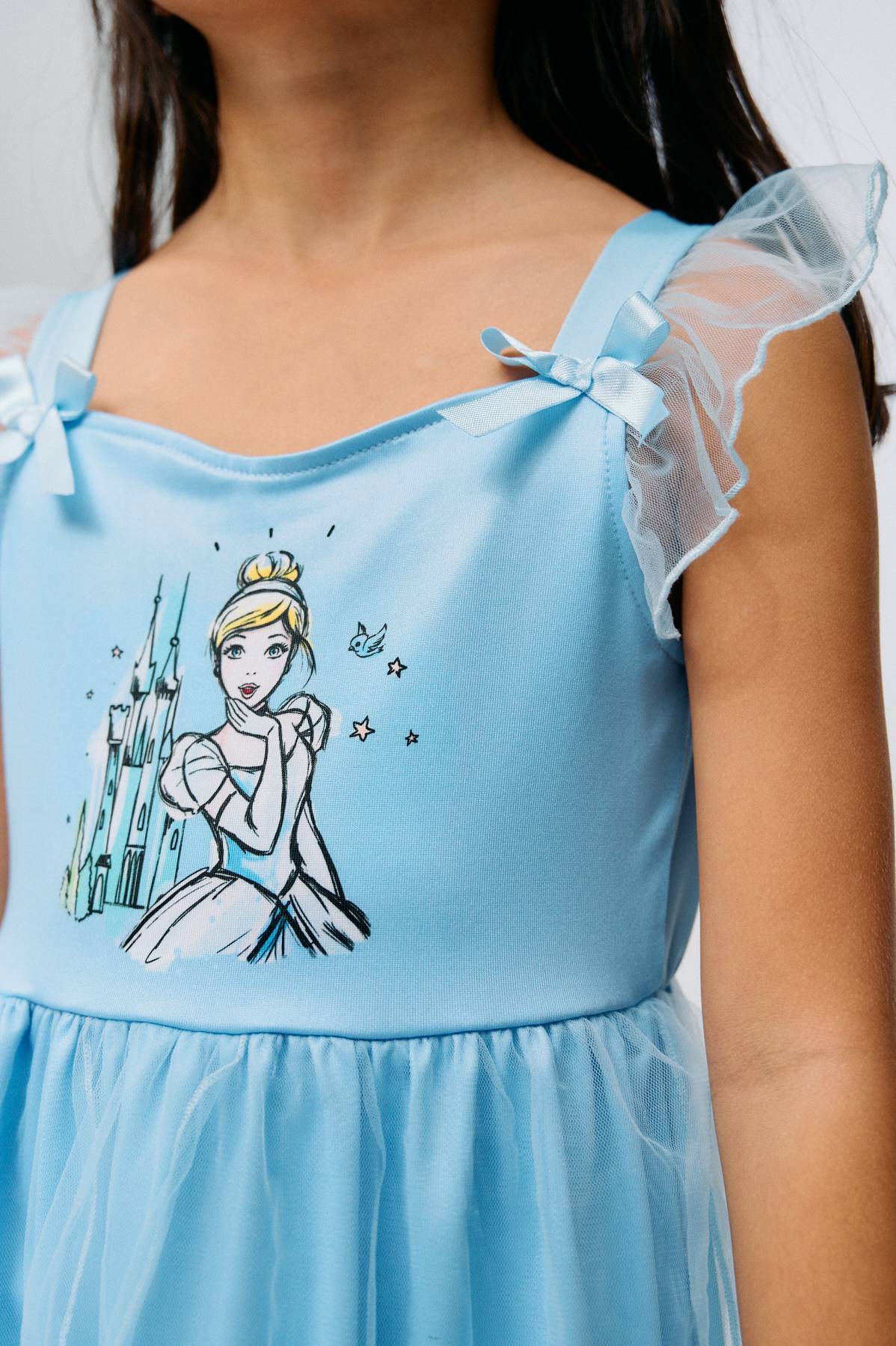 Cenicienta Vestidos De Princesas Tejidos Vestido Tipo Disfraz