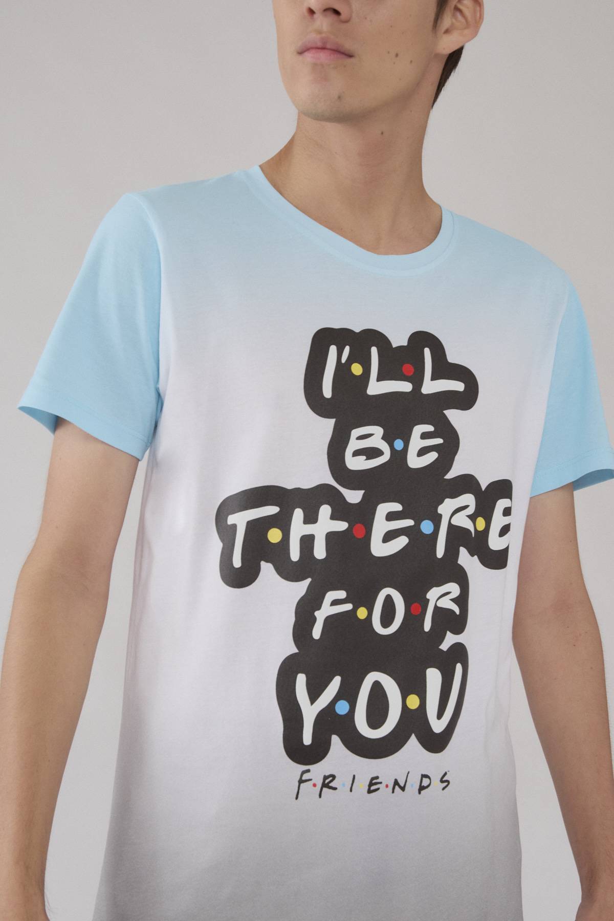 Camiseta friends online blanca