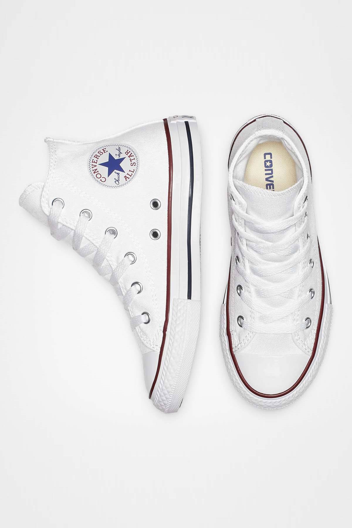 Converse blancas con caña best sale