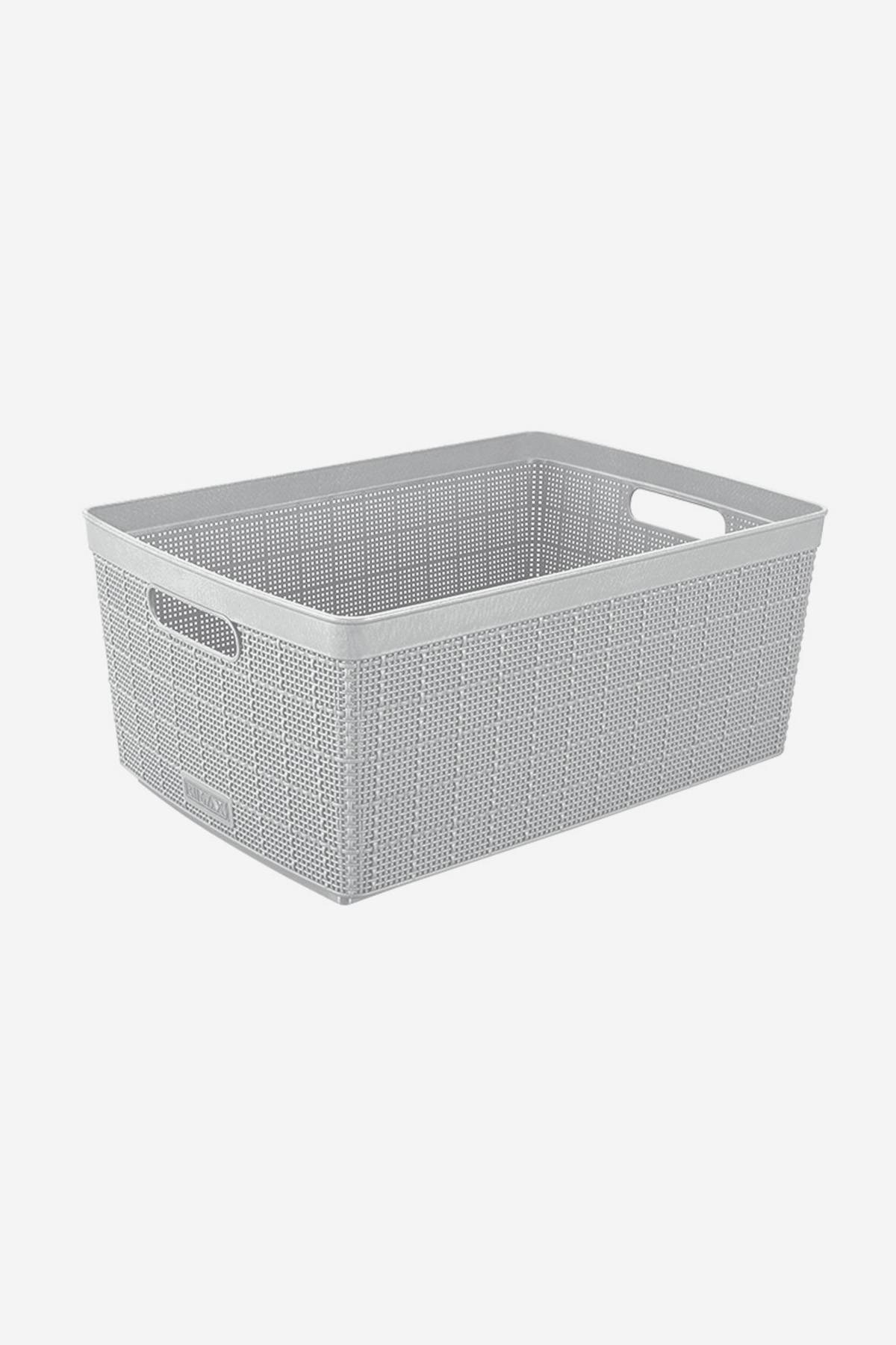 Caja Organizadora de Plástico Fique Rimax 30 Litros | Deprati Tienda Online