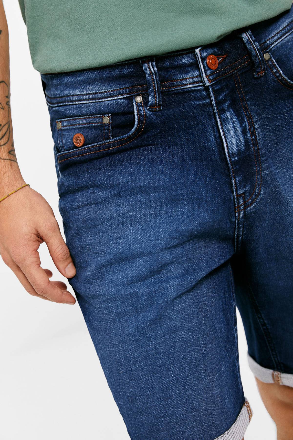 Bermuda Chino Denim Springfield | De Prati Tienda Online