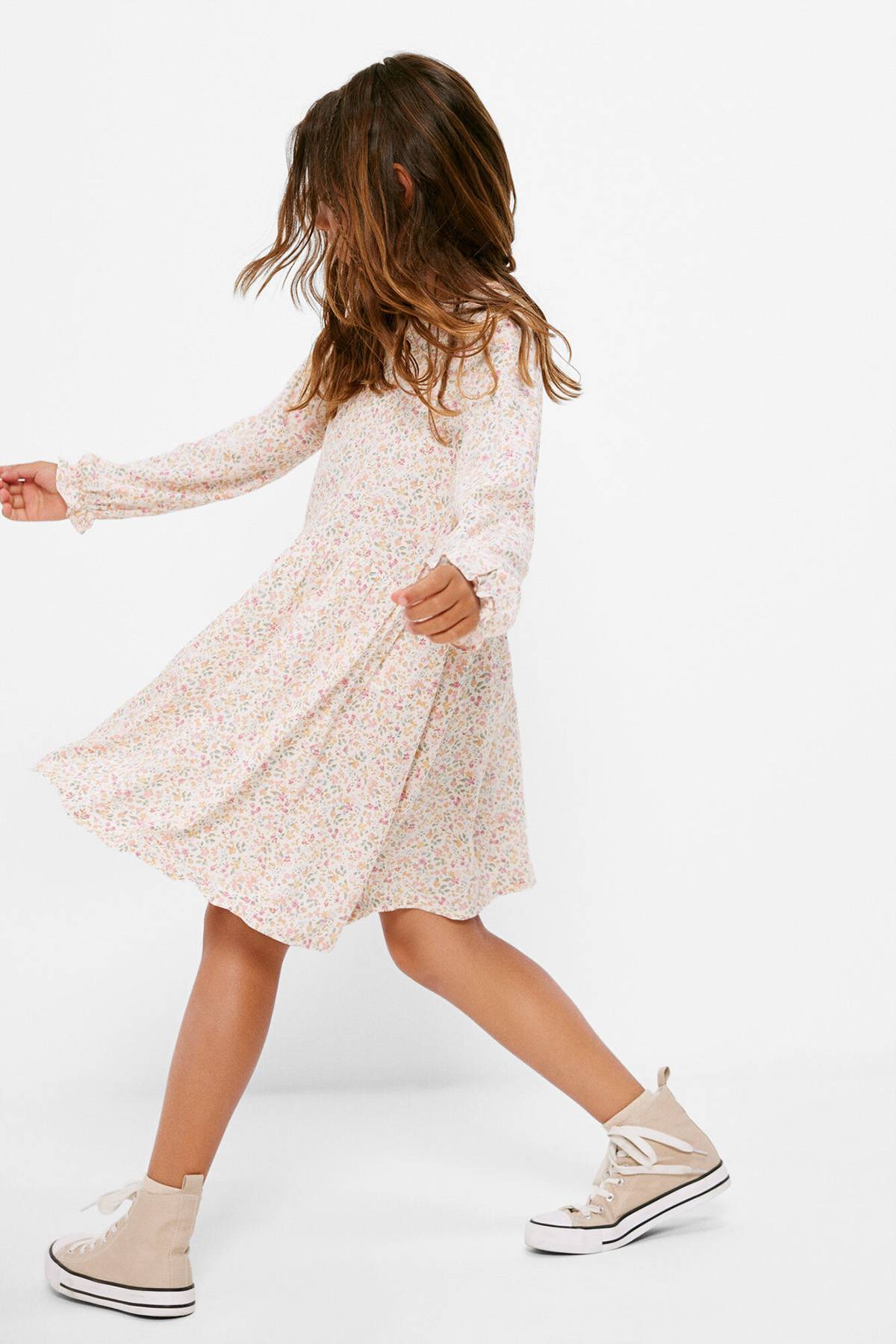 Vestido Chalis Estampado Springfield Kids De Prati Tienda Online