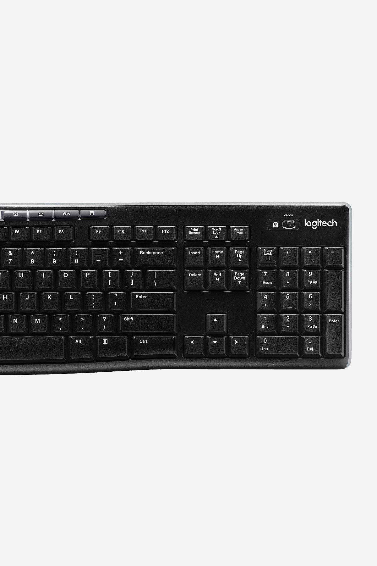 Teclado inalámbrico Logitech K270 con receptor Unifying