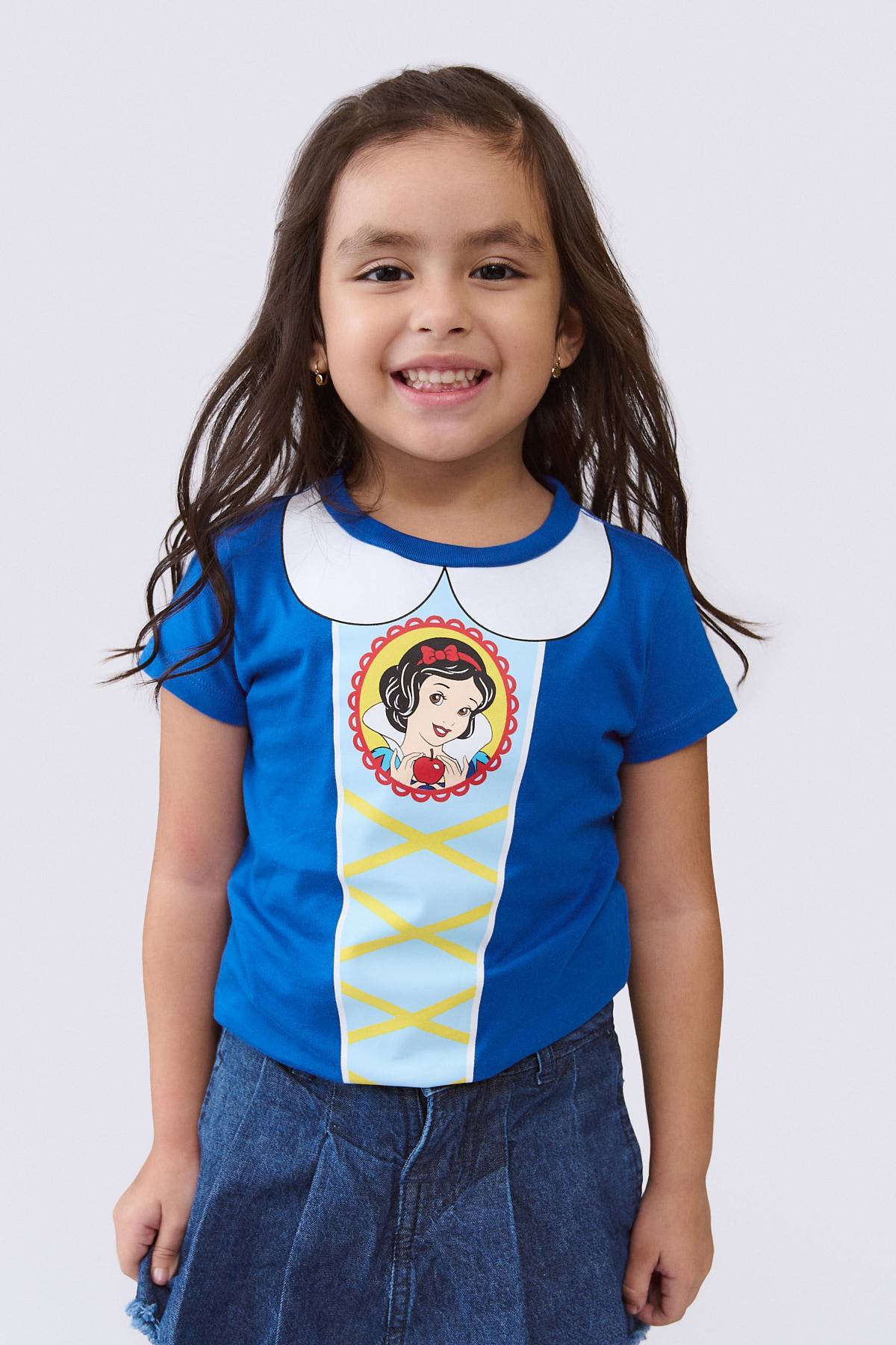 Camiseta Estampada de Blancanieves Tipo Disfraz Princesas