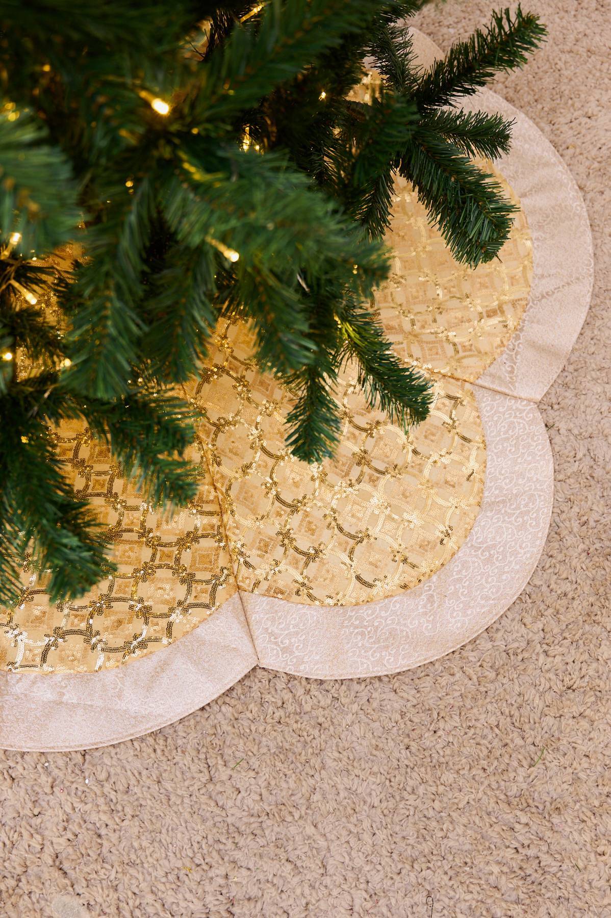 Pie de Árbol Dorado Santini De Prati Tienda Online