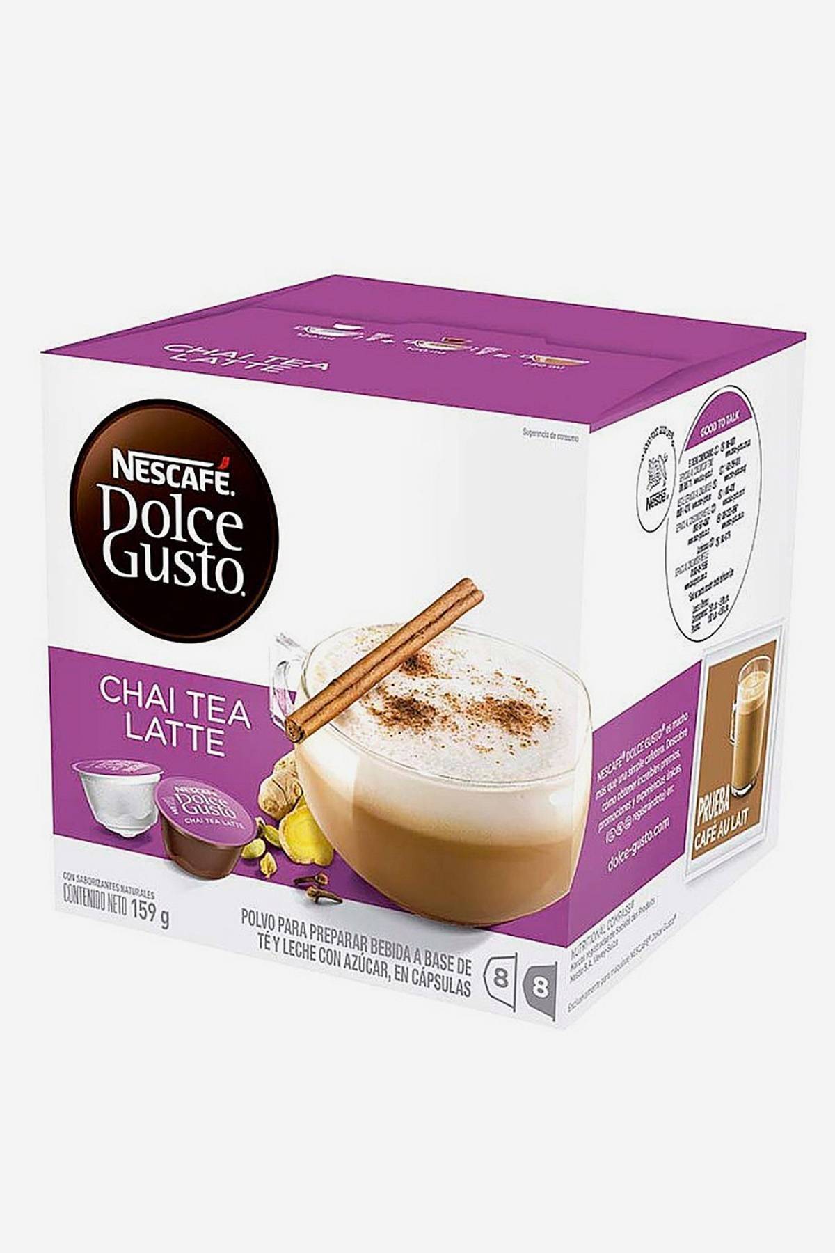 Set de Cápsulas Chai Tea Latte Dolce Gusto X16 De Prati Tienda Online