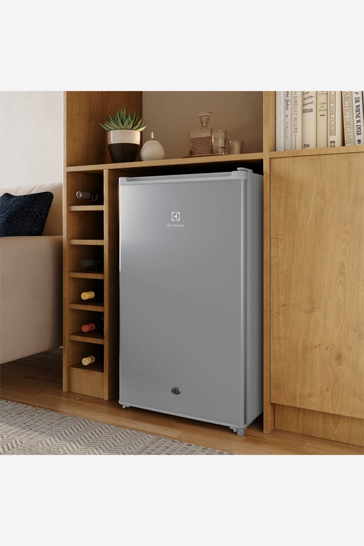 Minibar Frost One Door Electrolux 90 Litros Silver De Prati Tienda Online