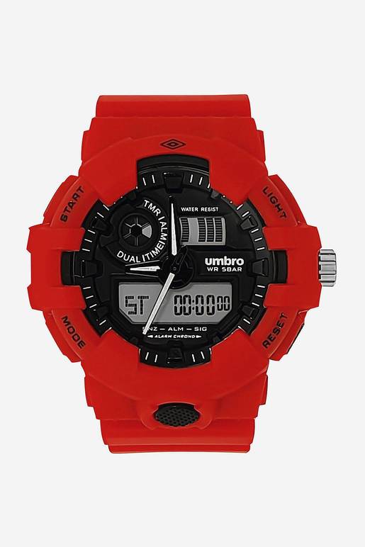 Reloj analogo y digital Umbro con alarma De Prati Tienda Online
