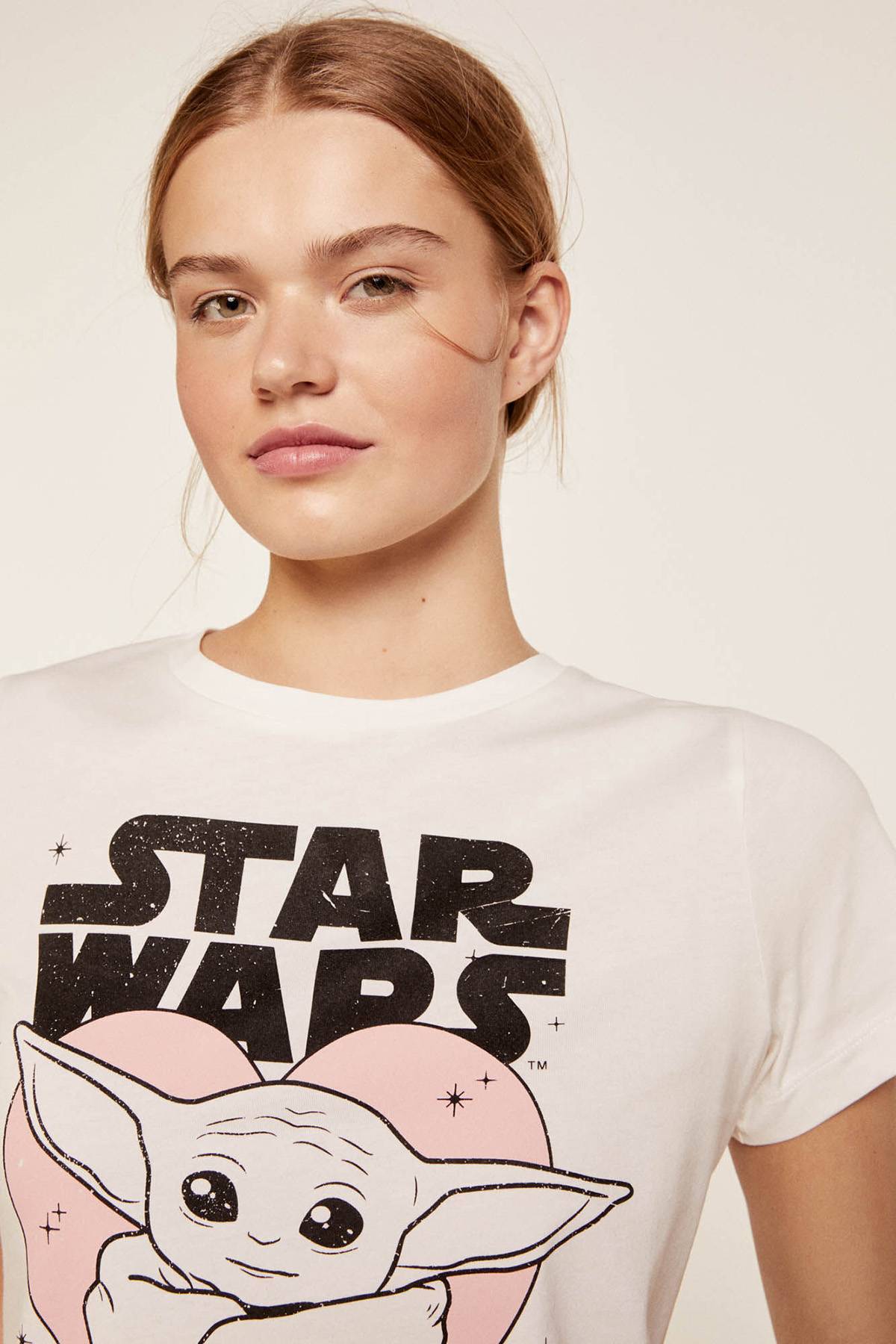 Camiseta Estampada Baby Yoda Springfield De Prati Tienda Online