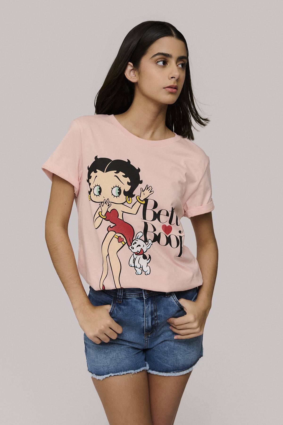 Camiseta Regular Betty Boop De Prati Tienda Online