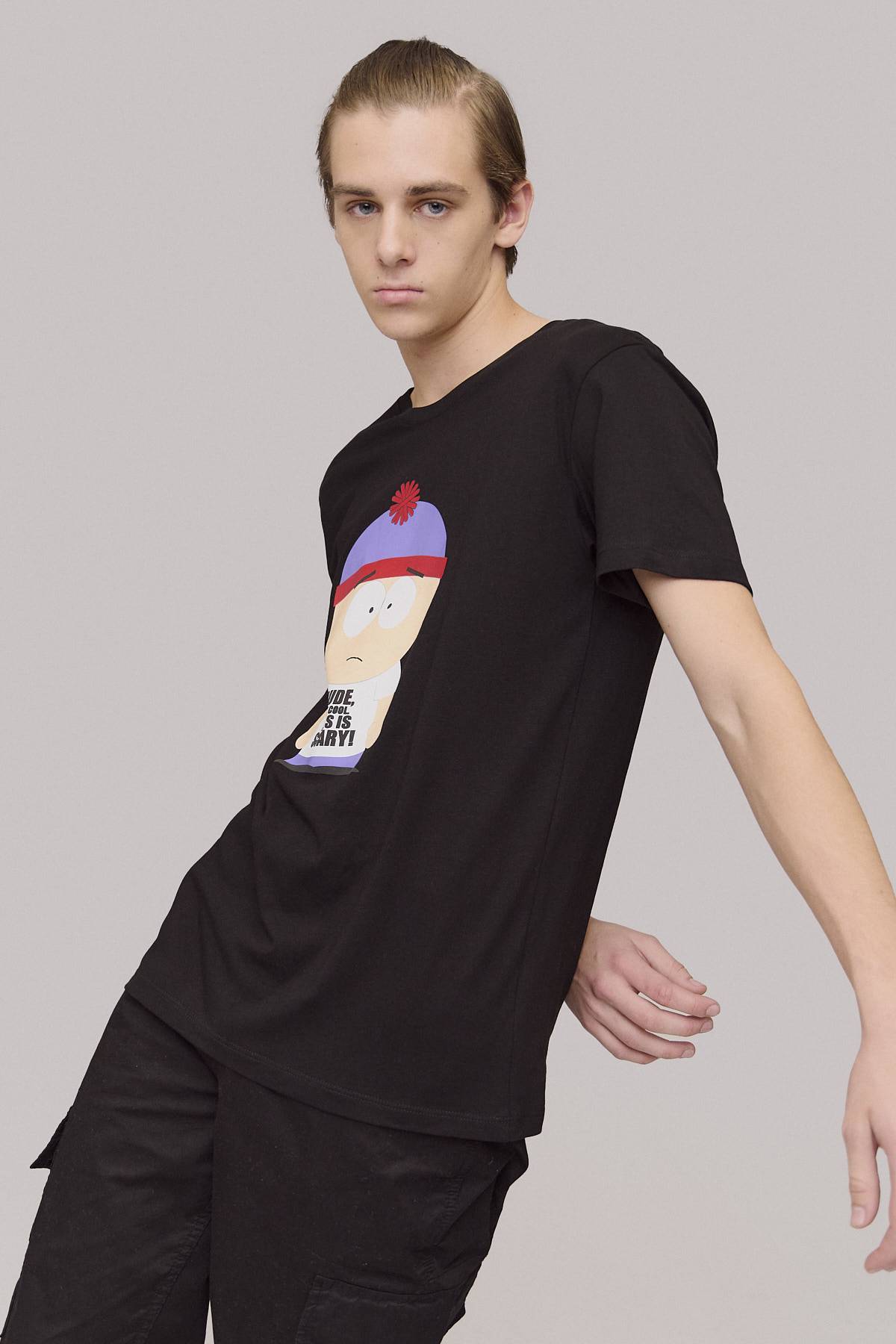 Maglietta Unisex South Park 'Respect', Taglia L, Cotone 100%, Stampata In USA, Licenza Ufficiale - 3