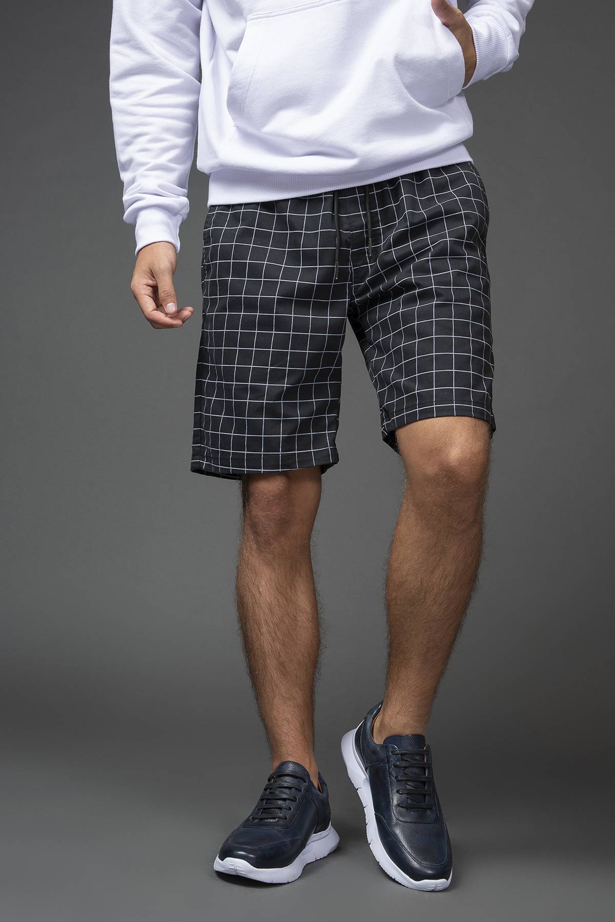 Bermudas de cuadros new arrivals