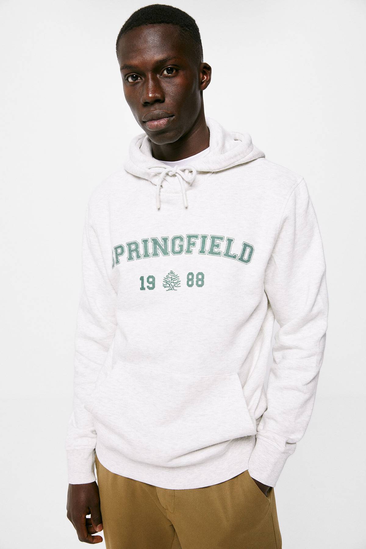 Sudadera con Capucha Springfield De Prati Tienda Online