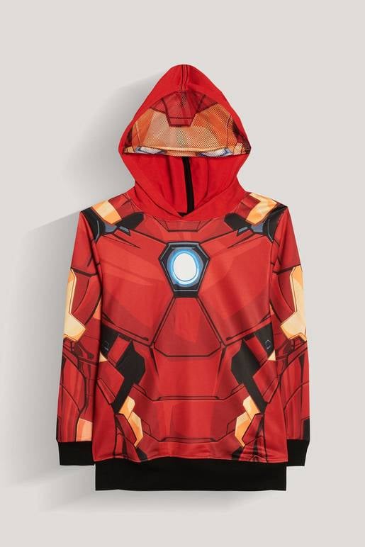 Sudadera Estampada Tipo Disfraz de Iron Man Avengers De Prati Tienda Online