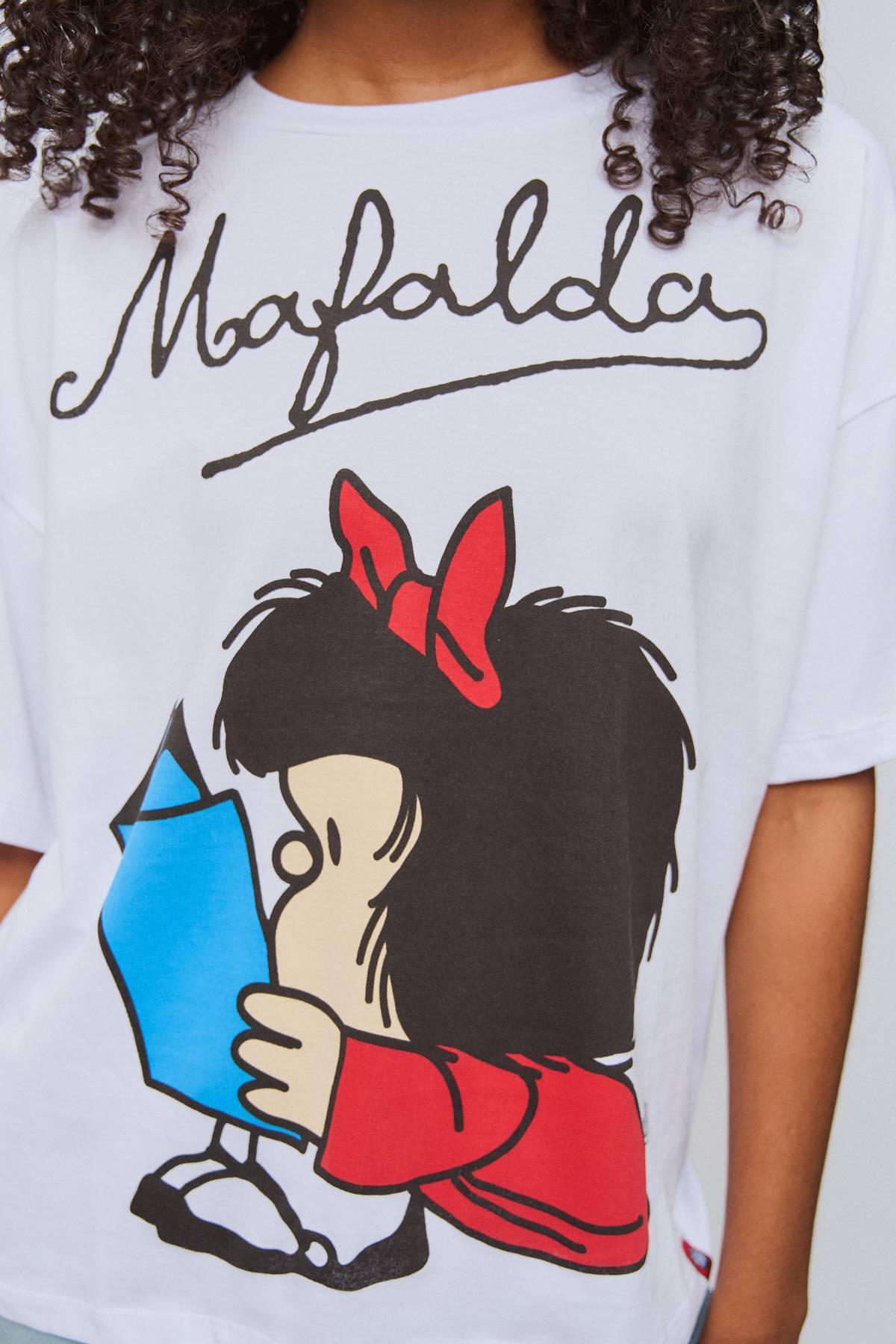 Algodón Sudadera Mafalda Grupo Camiseta Oversize Mafalda Deprati