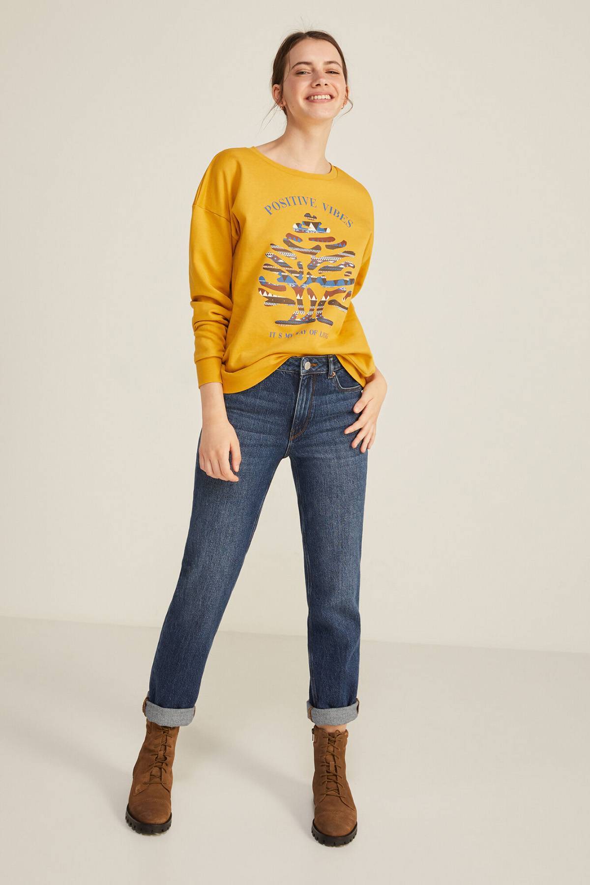 Springfield Felpa Con Cappuccio Acid Wash Per Donna - Tuta Maglia Maniche Lunghe Con Spalla Caduta - Urban Style