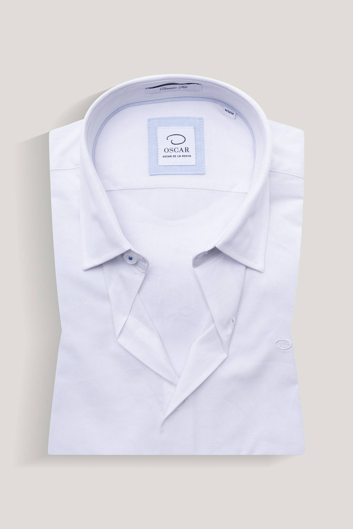 Camisa oscar de discount la renta blanca