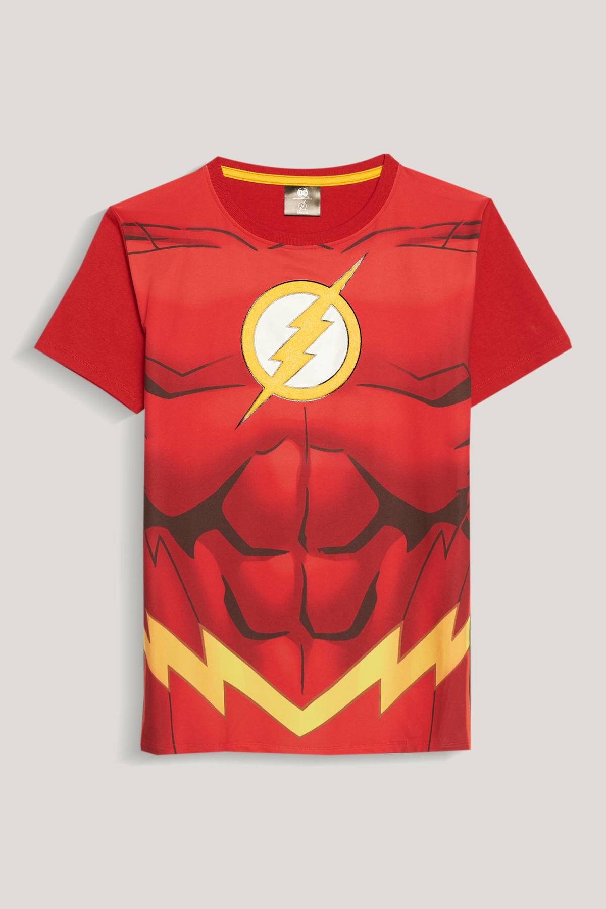 Camiseta Estampada Flash Tipo Disfraz DC Deprati Tienda Online