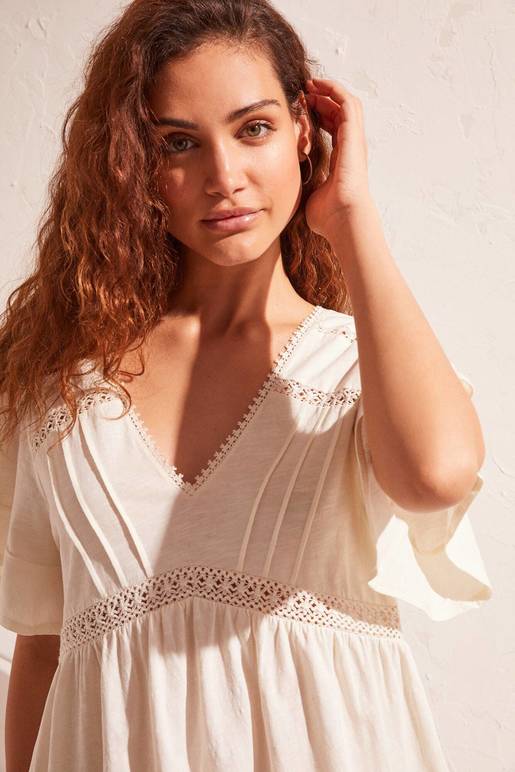 Orange Women Secret Vestidos Vestido Unicolor Women'Secret Deprati