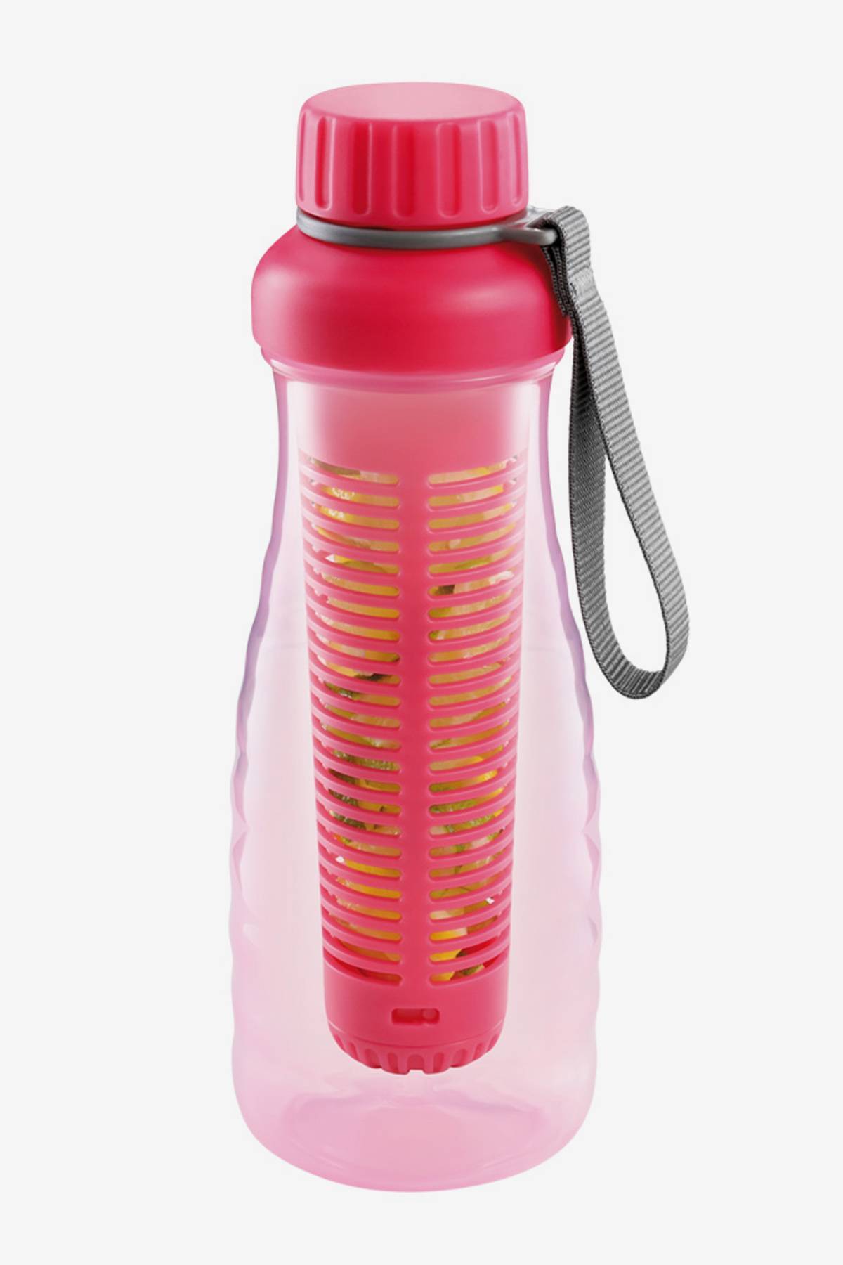 Botella De Agua Con Infusor Puckator 600 Ml - Diseño De Abejas "The Nectar Meadows" - Irrompible Y Con Apertura A Presión