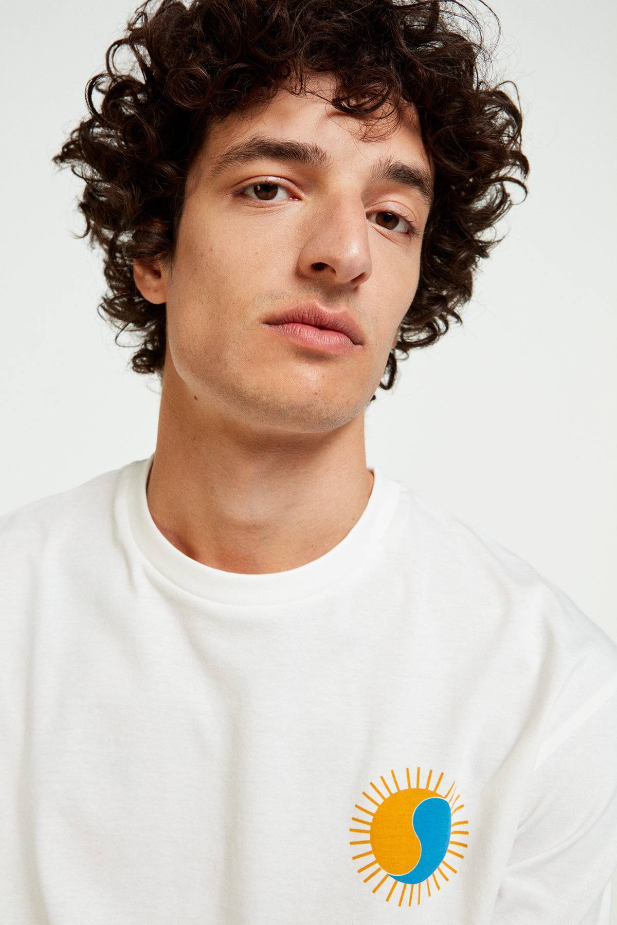 Camiseta con Estampados Springfield | De Prati Tienda Online