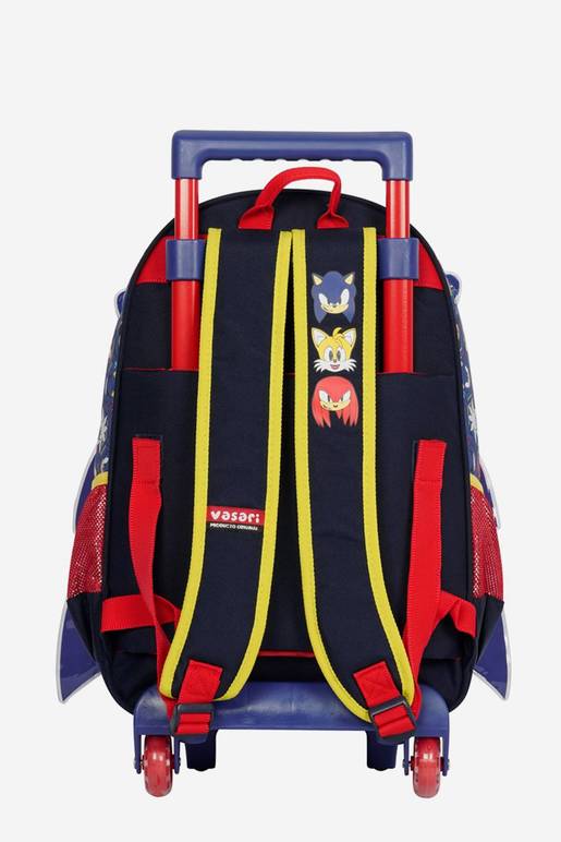 Mochila Escolar con Ruedas Vasari Sonic De Prati Tienda Online