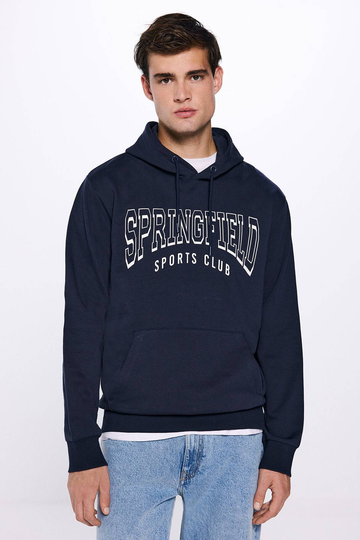 Springfield Ropa Julian Ceo Sudadera Estampada Springfield | Deprati Tienda Online
