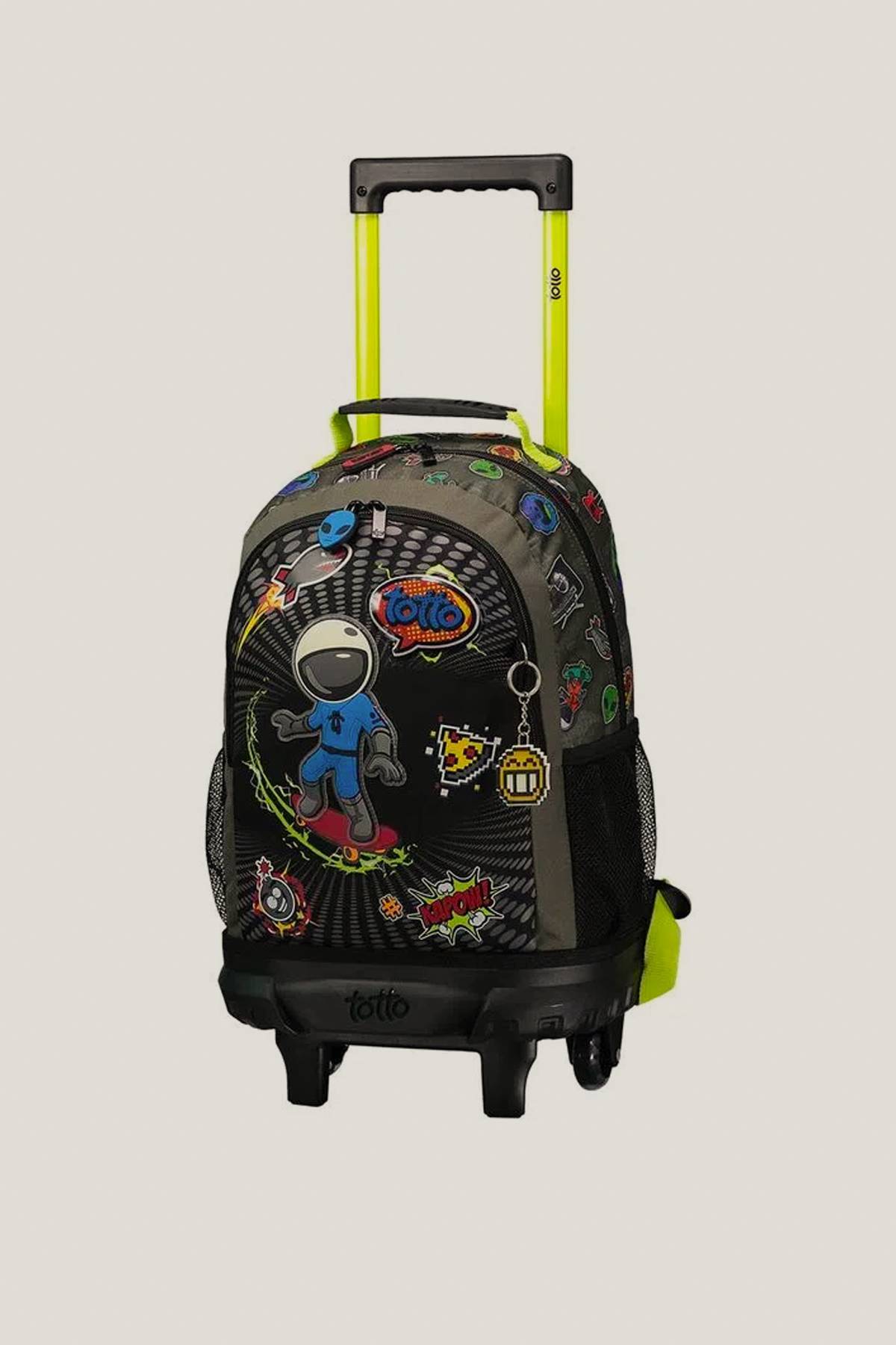 Mochila Ruedas Cool Patch M Totto