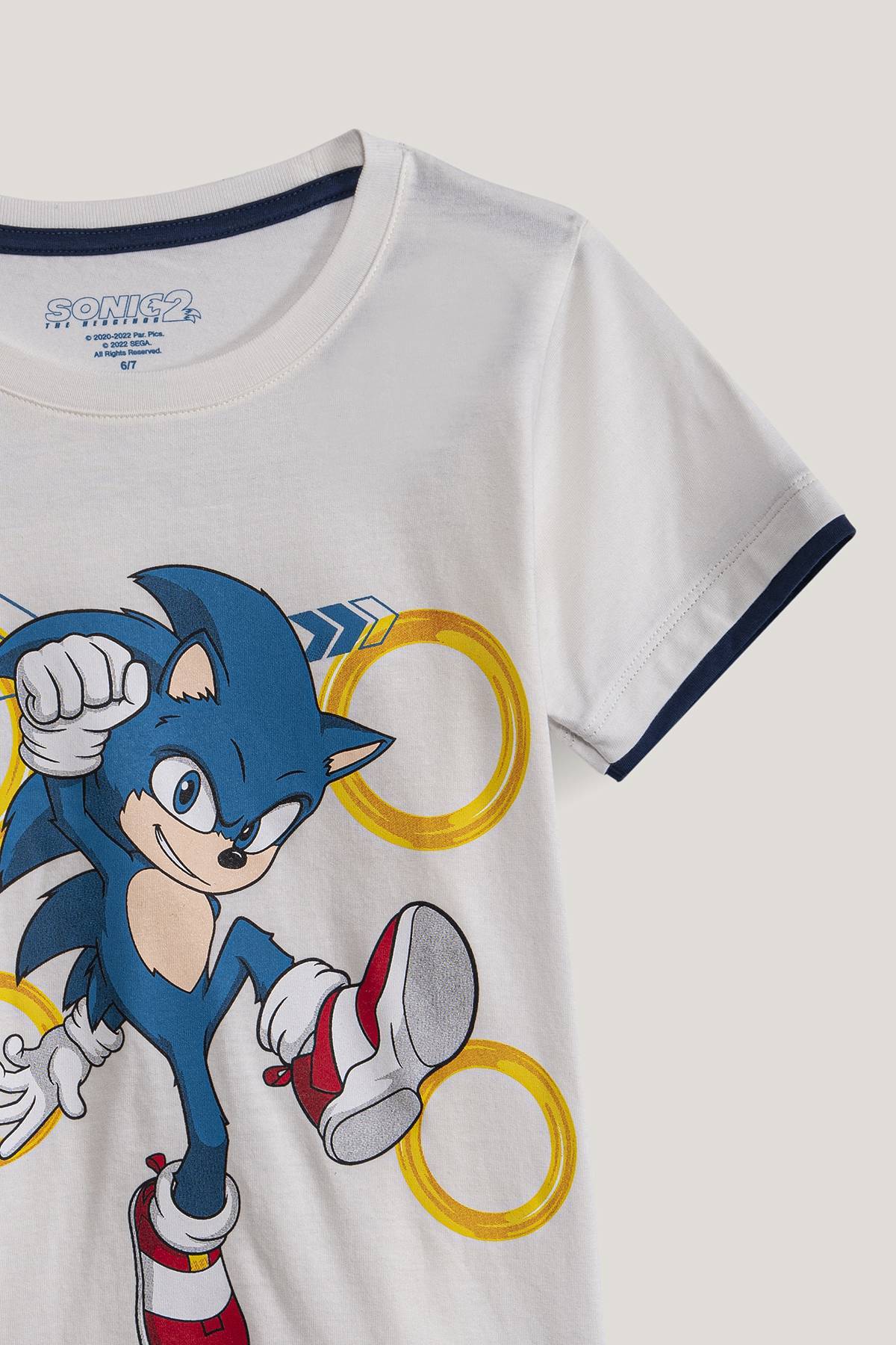 Camisetas de discount sonic para niños