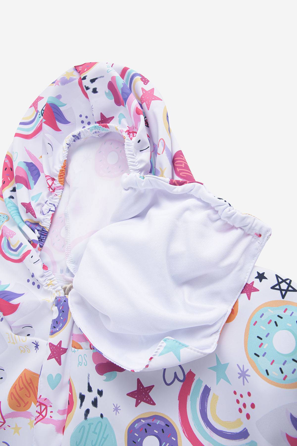 Chompa anti fluídos con capucha y tapaboca Polito | De Prati Tienda Online