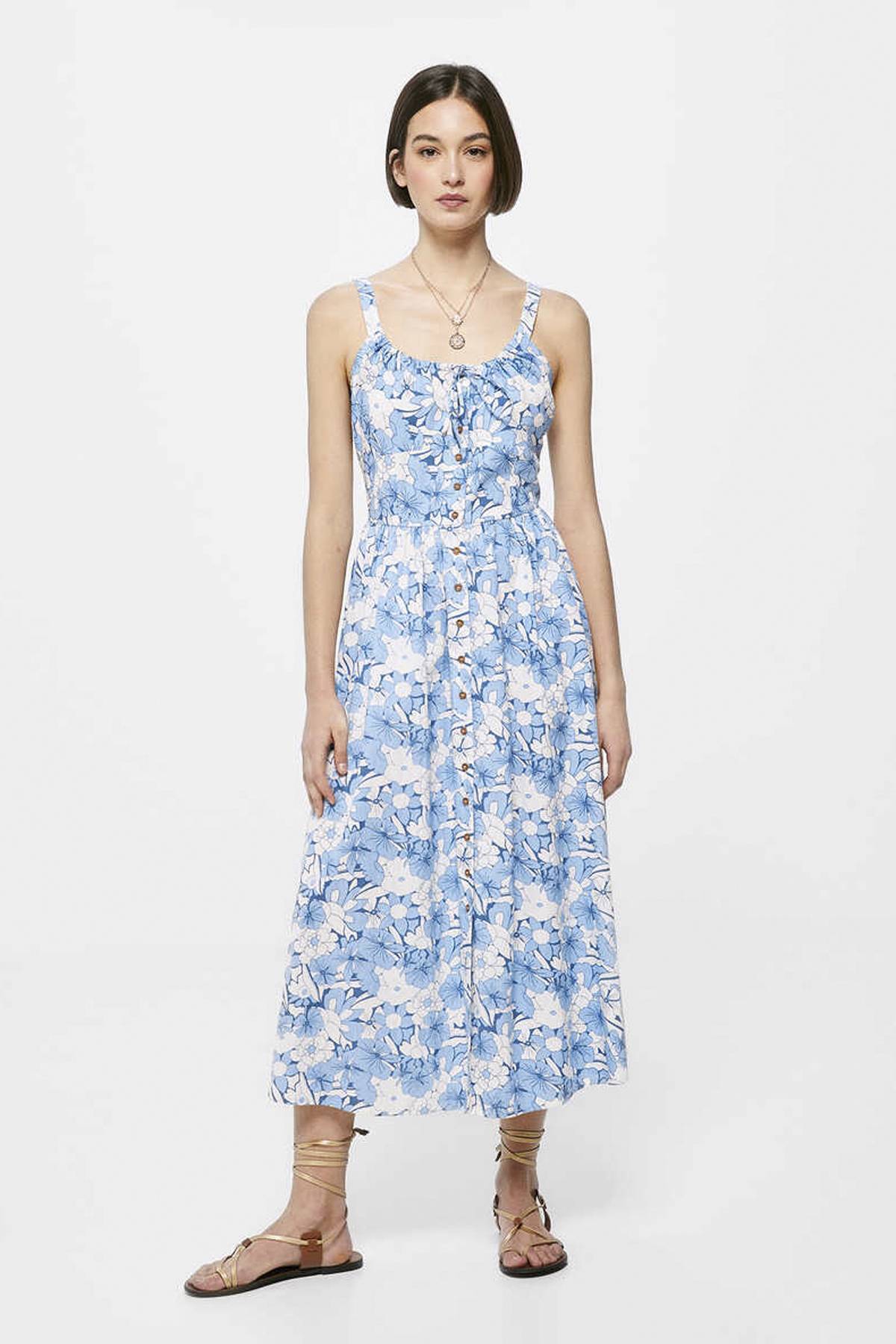 Vestido Informal Springfield Vestidos Mujer 2019 Springfield Mujer