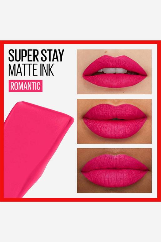 Labial Líquido Super Stay Matte Ink Maybelline Romantic 30 | Deprati ...