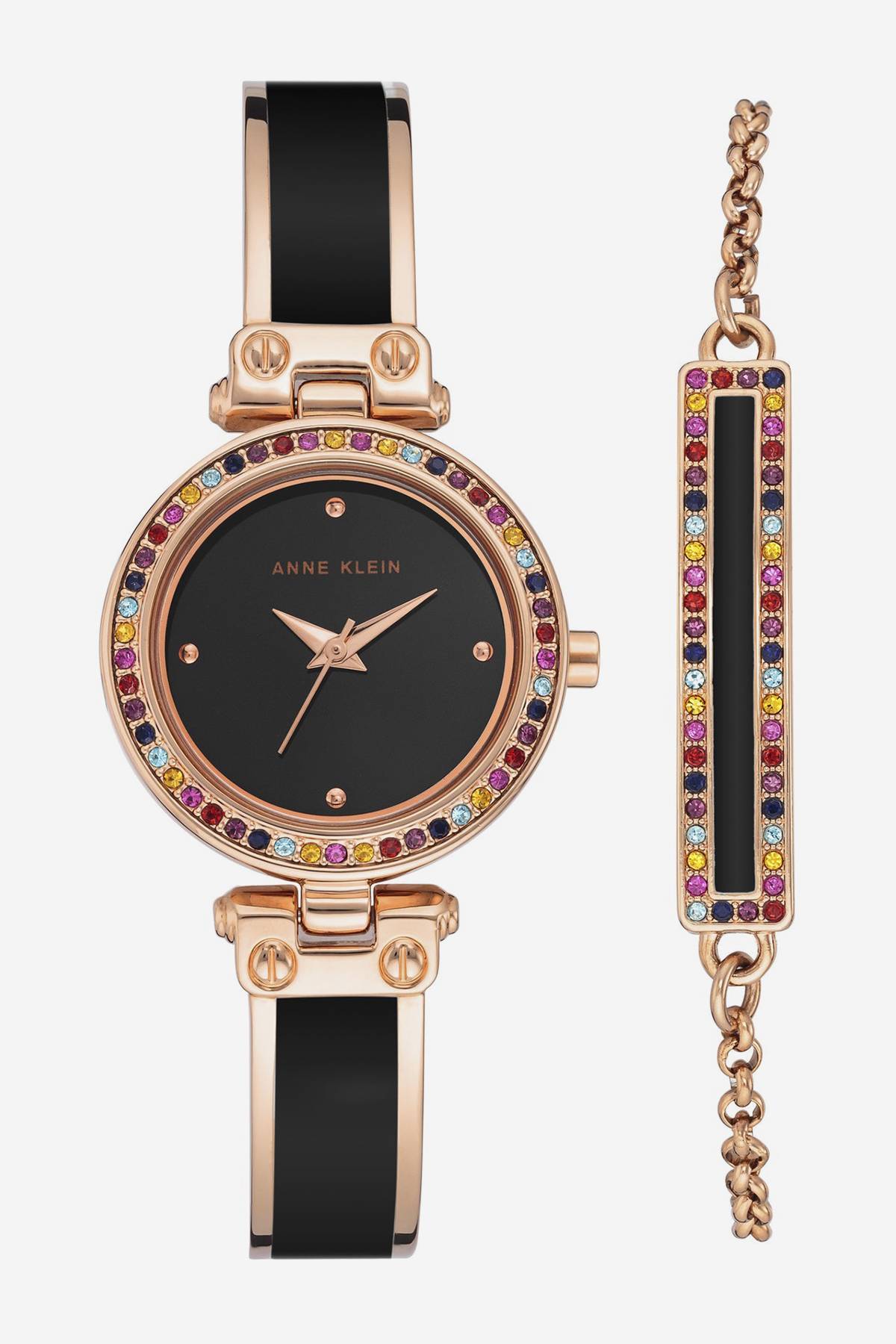 Set Reloj Brazalete Anne Klein X2 De Prati Tienda Online