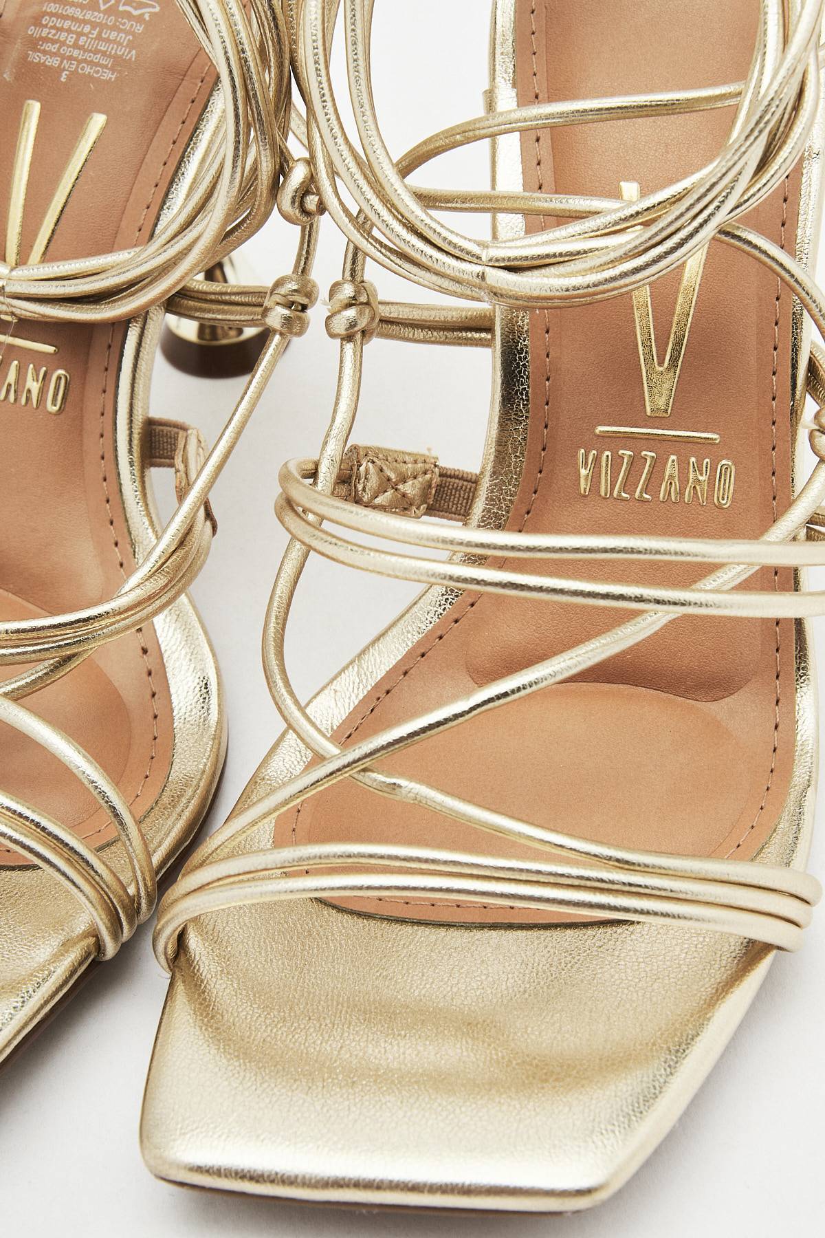 Zapatos Vizzano Sandalia Vizzano Dorada Sandalia Vizzano 6417106