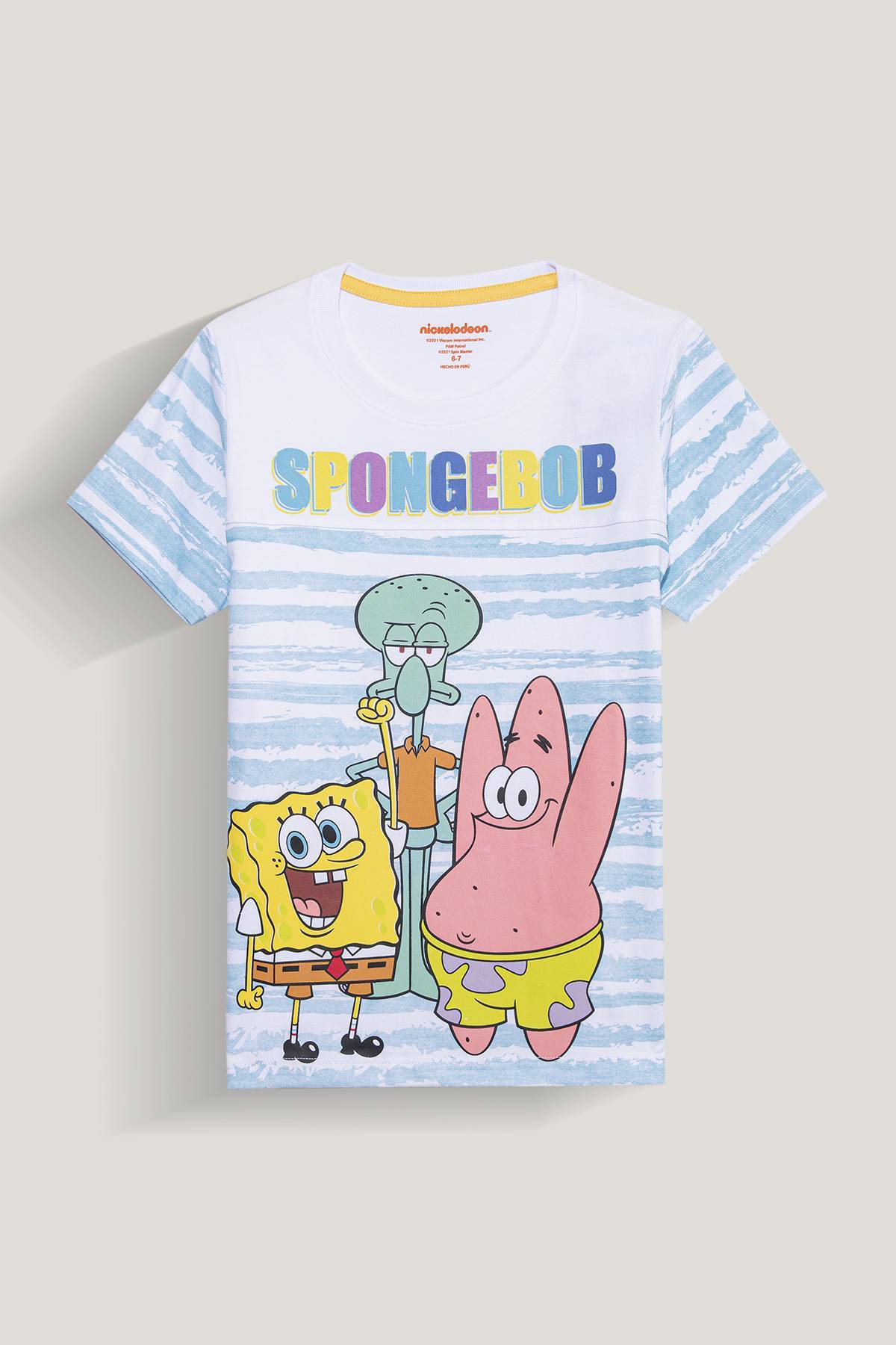 Camiseta bob esponja stradivarius hot sale