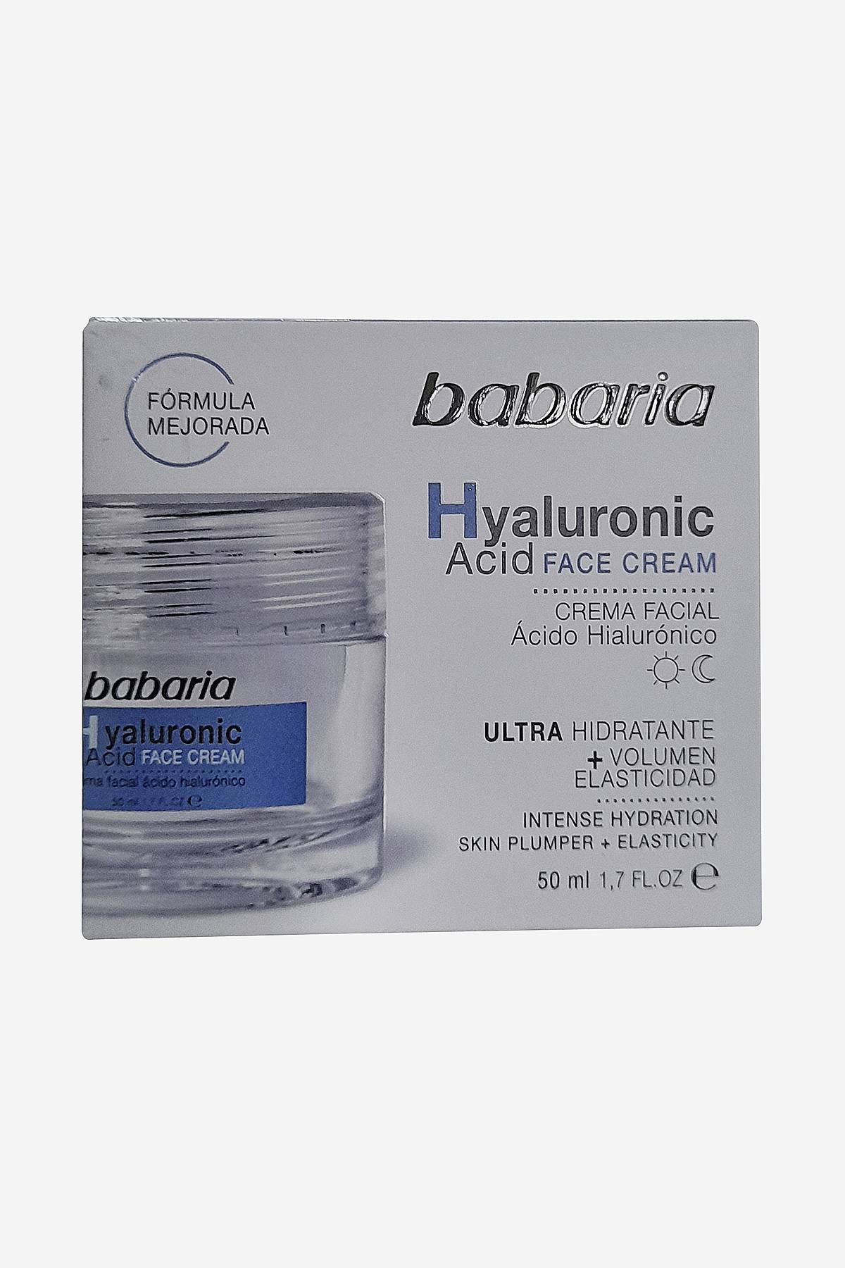 Crema Facial con Ácido Hialurónico Babaria 50 ml De Prati Tienda Online