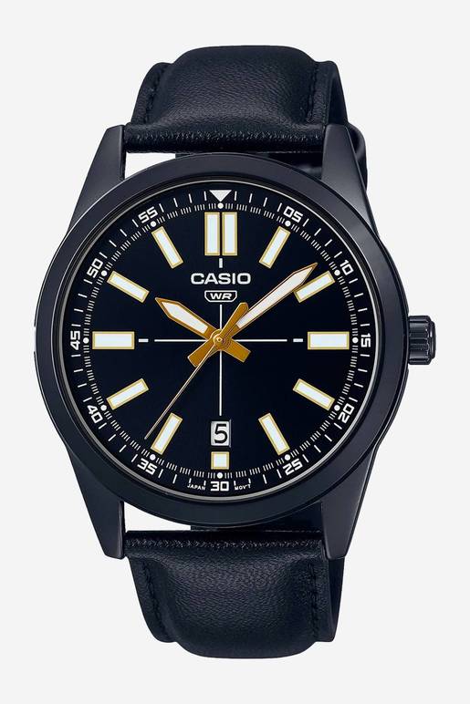 Reloj Analogico Casio Correa de Cuero De Prati Tienda Online