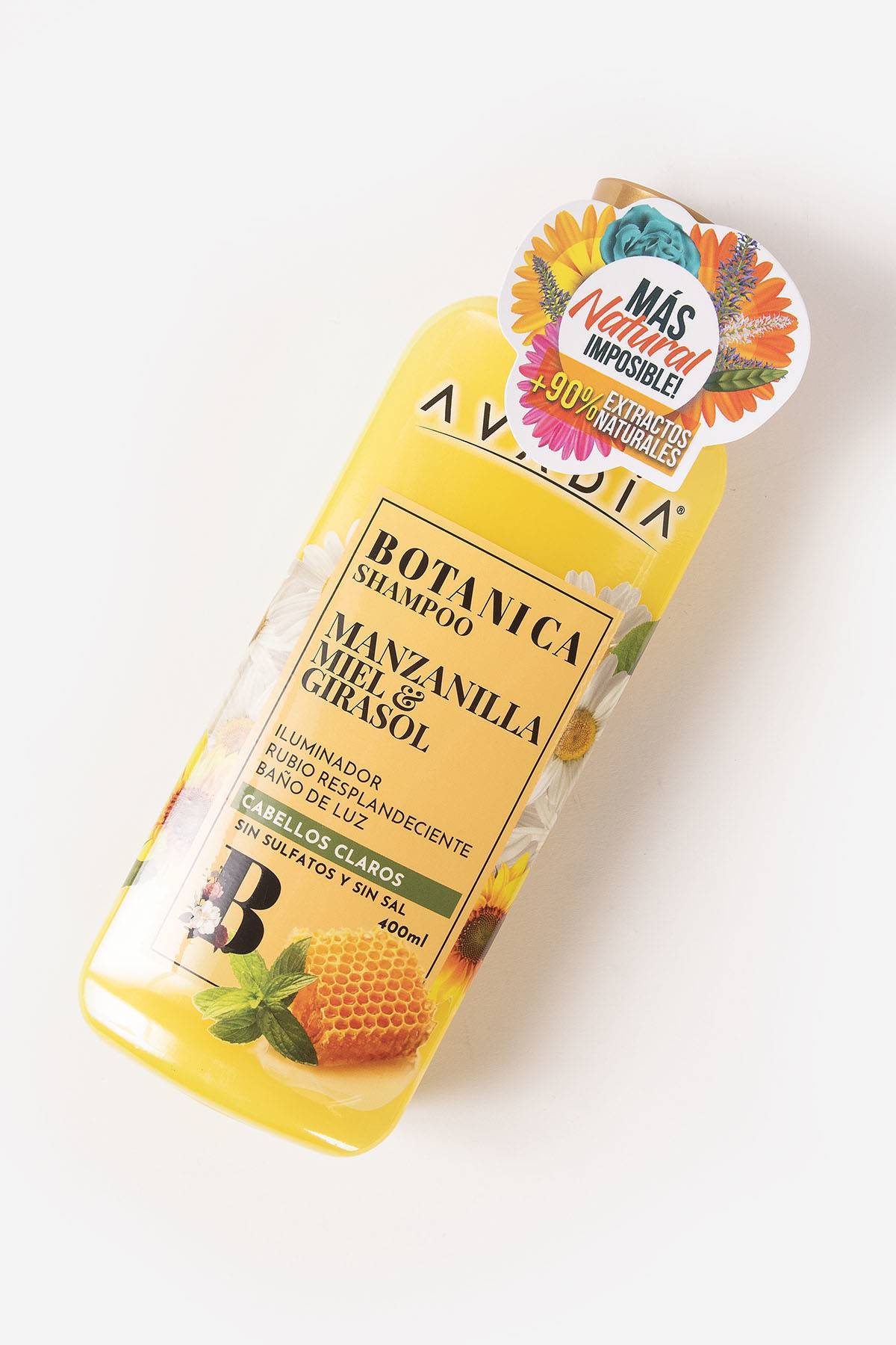 Shampoo Manzanilla y miel Avadia 400ml De Prati Tienda Online