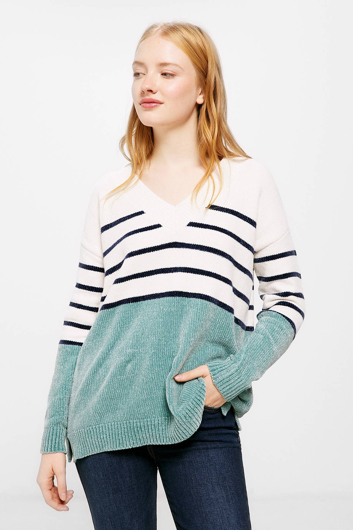 Sweater Bicolor a Rayas Springfield | Deprati Tienda Online