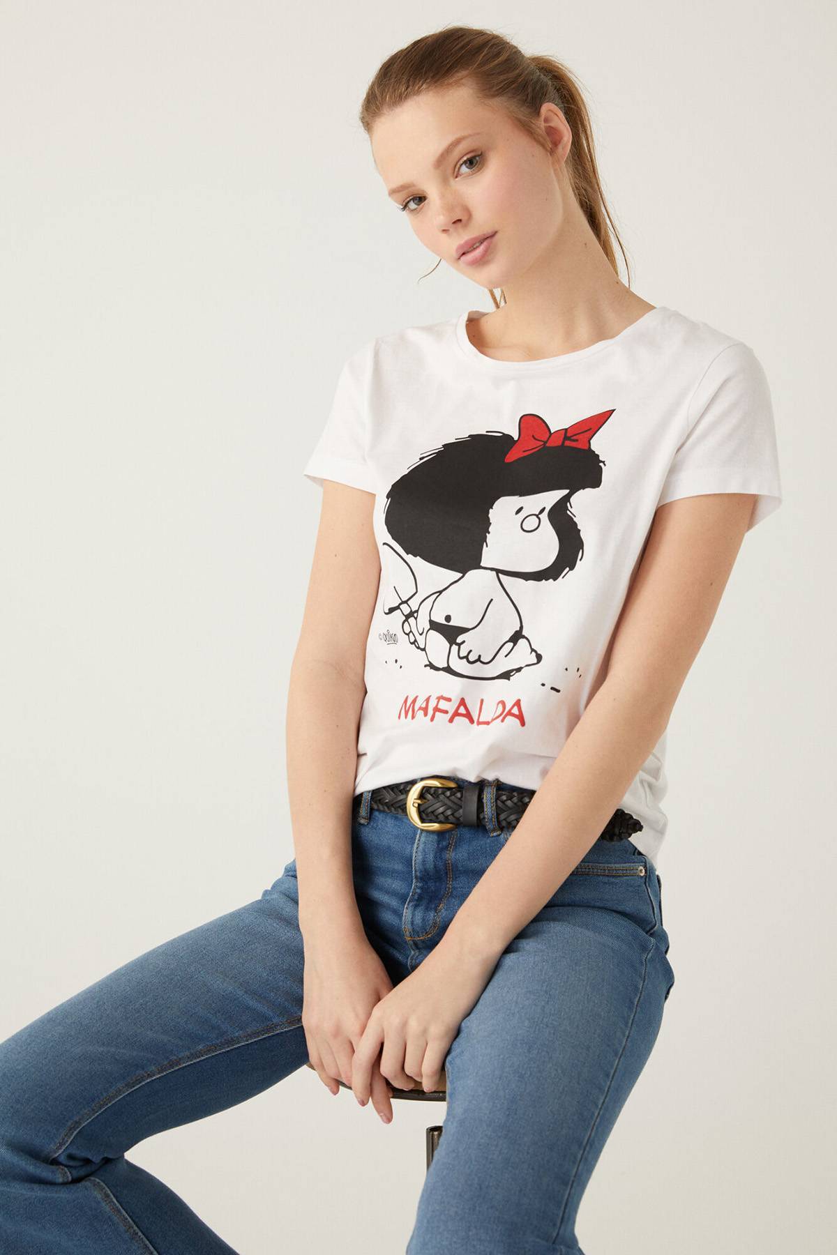 Camisetas springfield mujer 2019 new arrivals