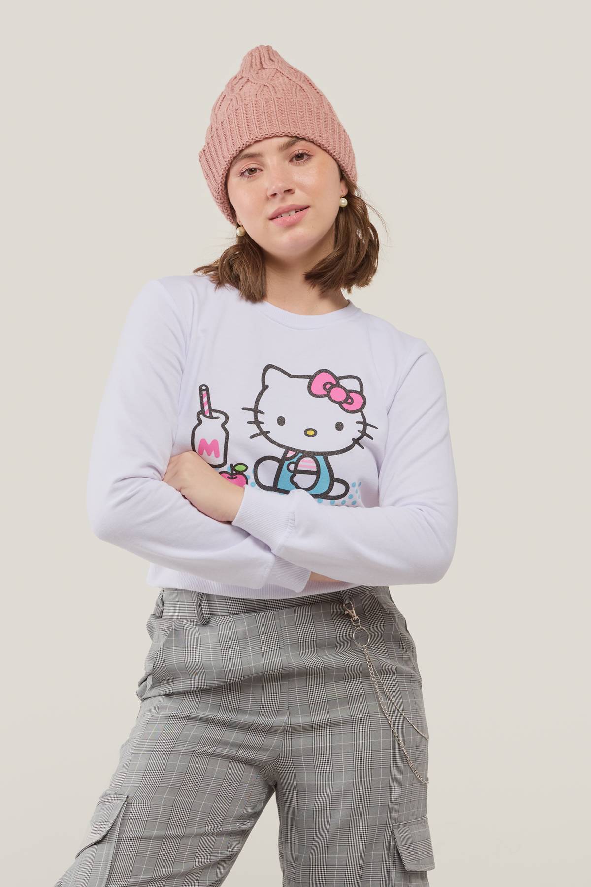 sudadera nike hello kitty