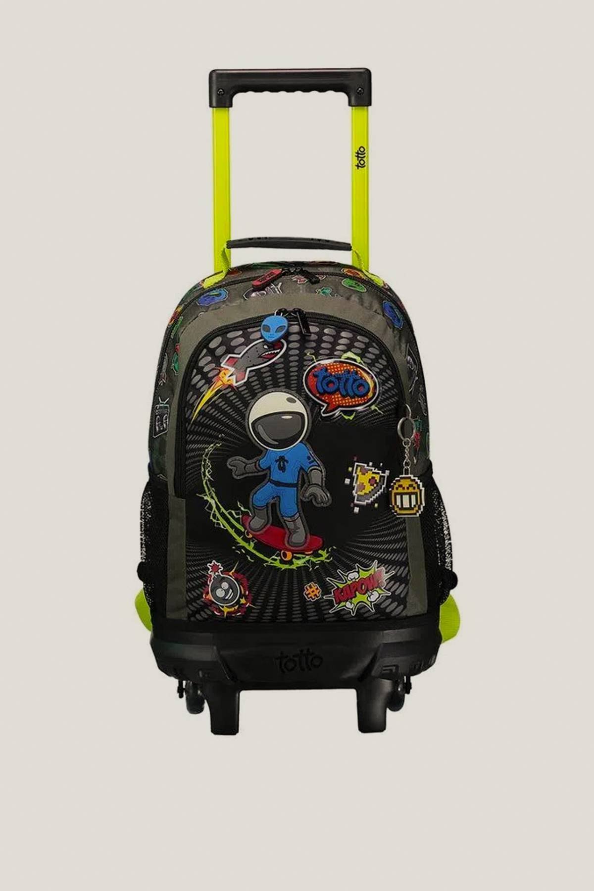 Mochila Ruedas Cool Patch M Totto