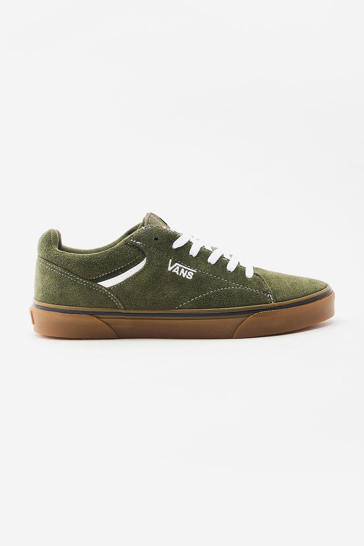 Zapatos vans unicolor outlet verde